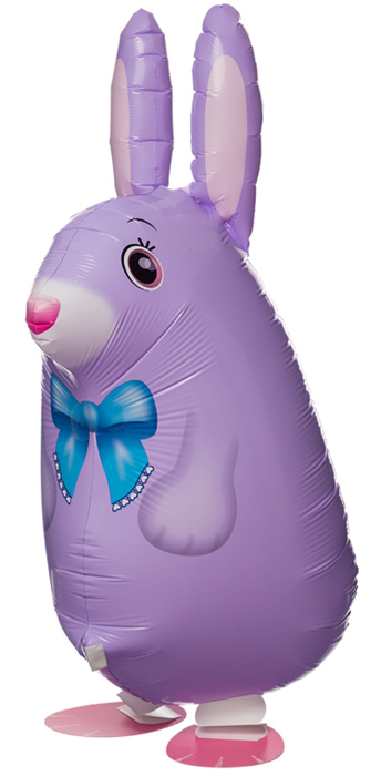 Ходячая мини-фигура Кролик фиолетовый (64 см)